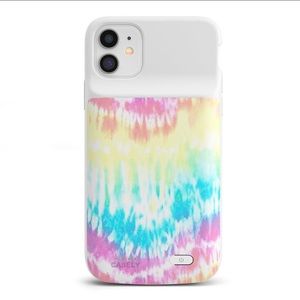 Battery Power Case iPhone 11 WHITE/TIEDYE